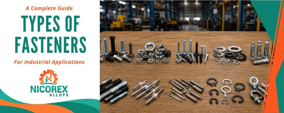 Types of Fasteners A Complete Guide for Industrial Applications